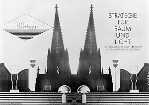 Licht + Raumdesign, Großflächenplakat