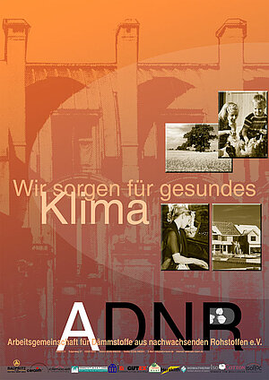 Arbeitsgemeinschaft für Dämmstoffe aus nachwachsenden Rohstoffen Plakat