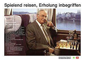 Objekt: Deutsche Bundesbahn, Grossflächenplakat, Fotografie und Grafik © F.ATOLL 1992