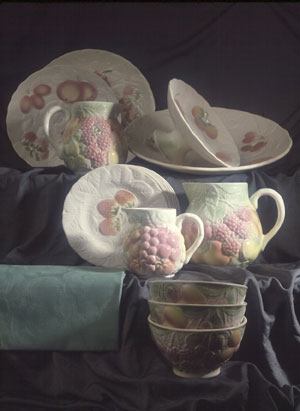 Objekt: Porzellanserie Pesch für Depesche © F.ATOLL Ulli Mittelstädt und Roland Schriefer 1987